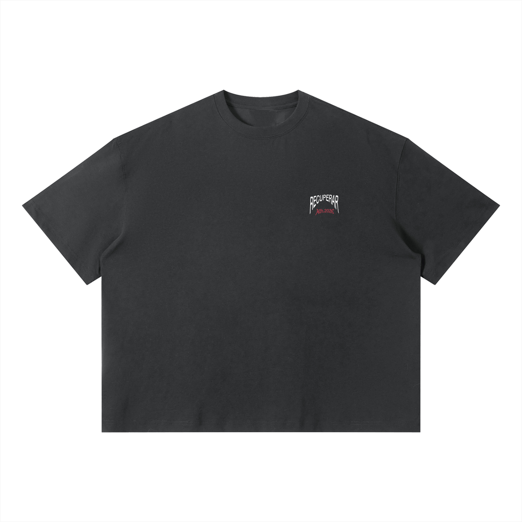 Worldwide T-shirt Dark Gray (Box fit)
