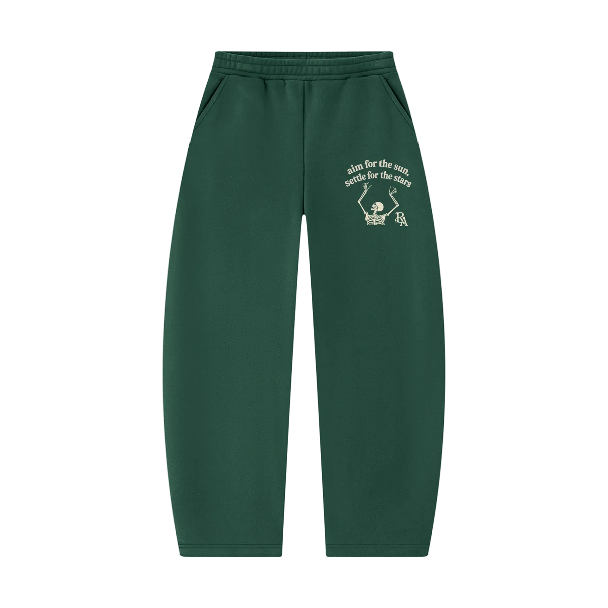 Skeleton Barrel Joggers