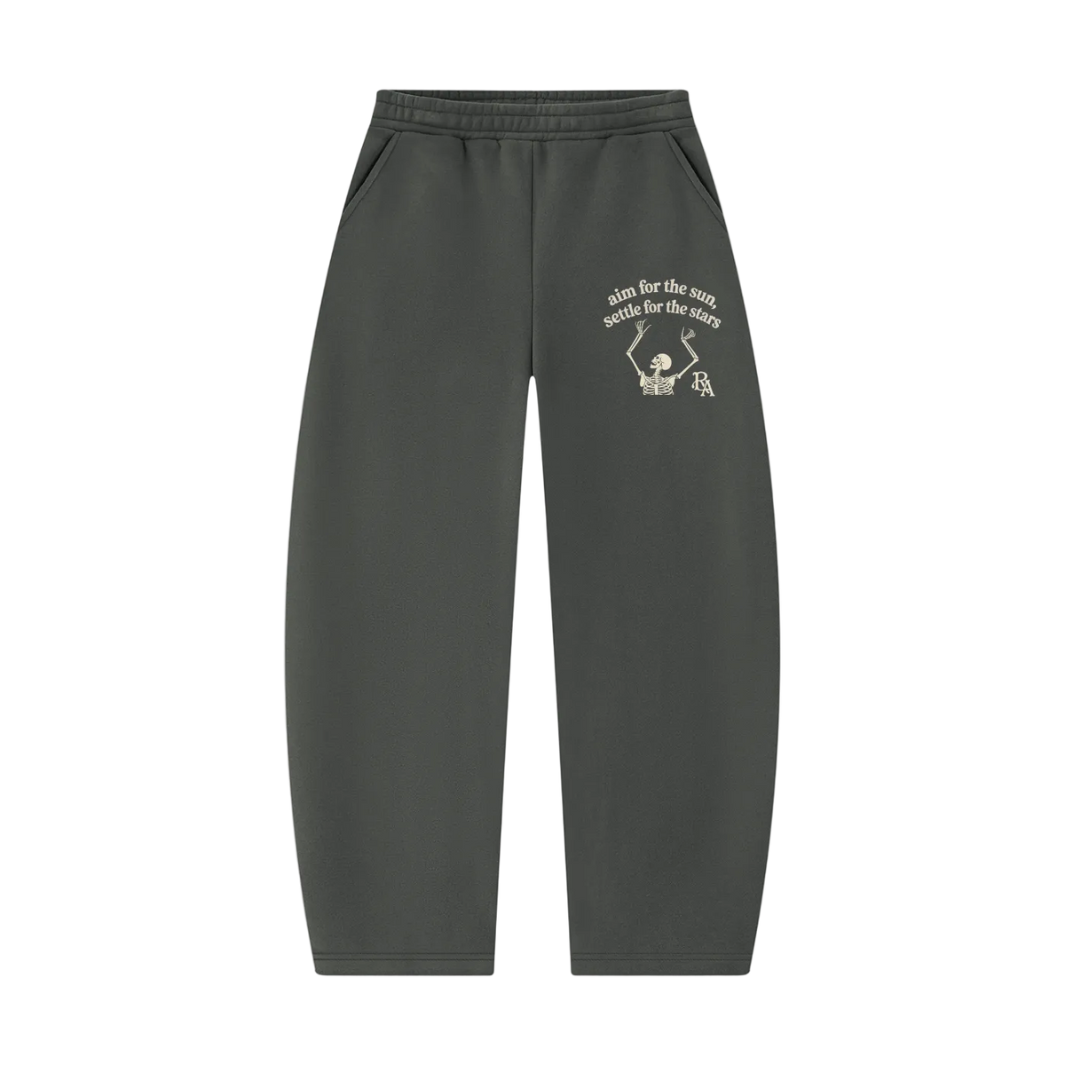 Skeleton Barrel Joggers