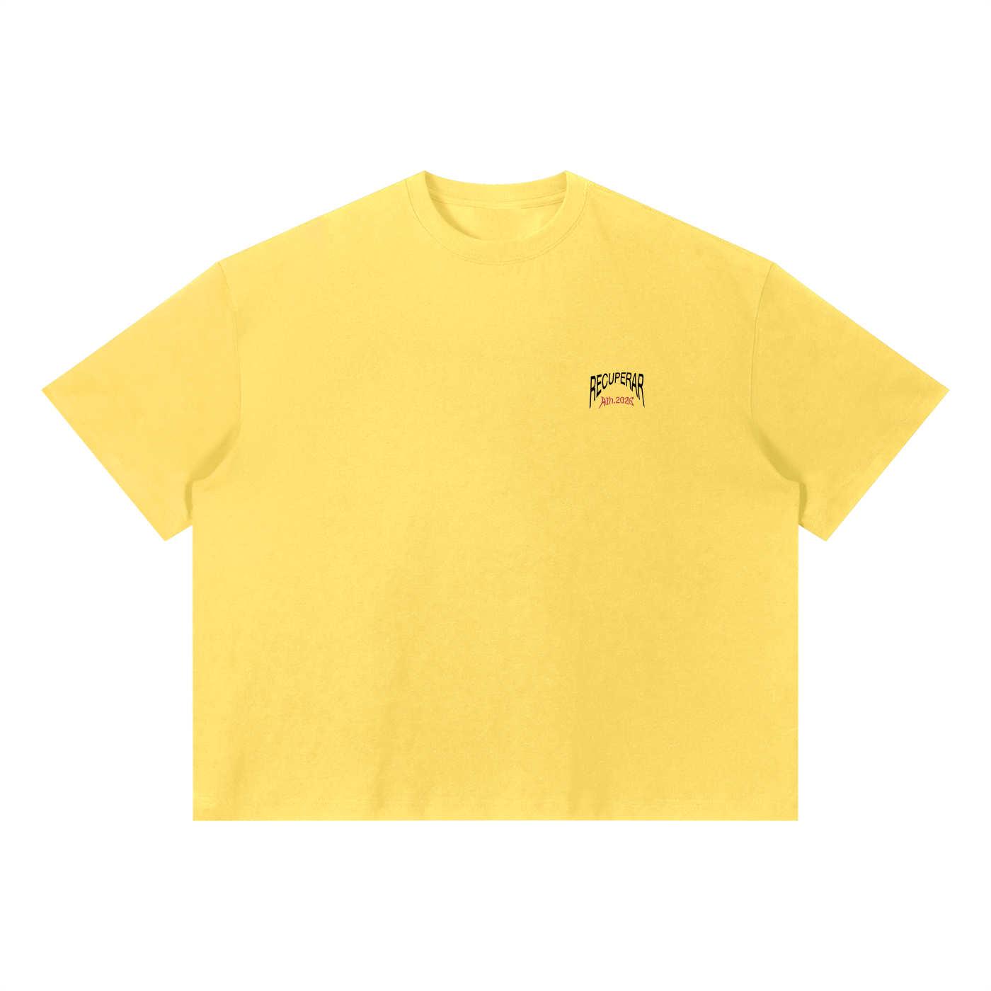 Worldwide T-shirt Yellow (Box fit)