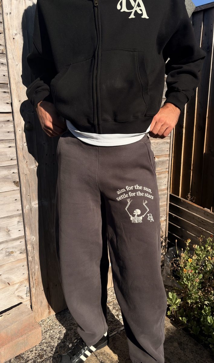 Skeleton Barrel Joggers