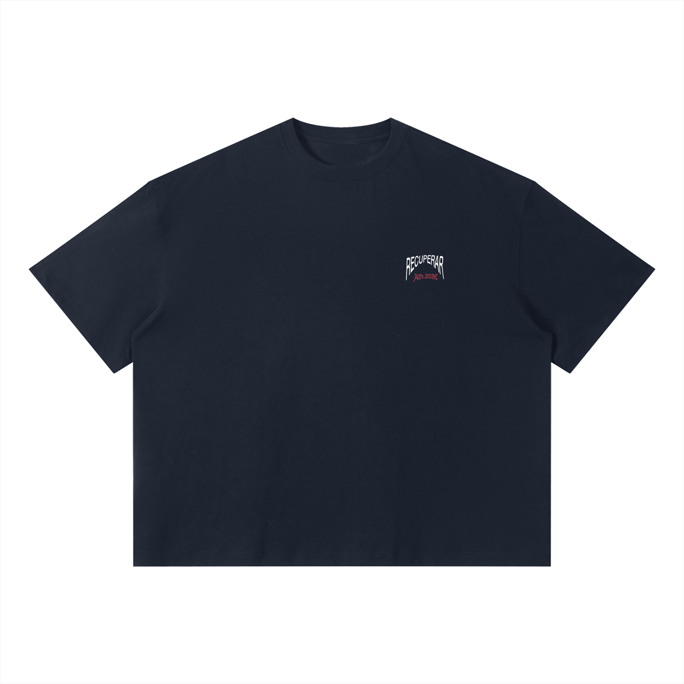 Worldwide T-shirt Navy Blue (Box fit)