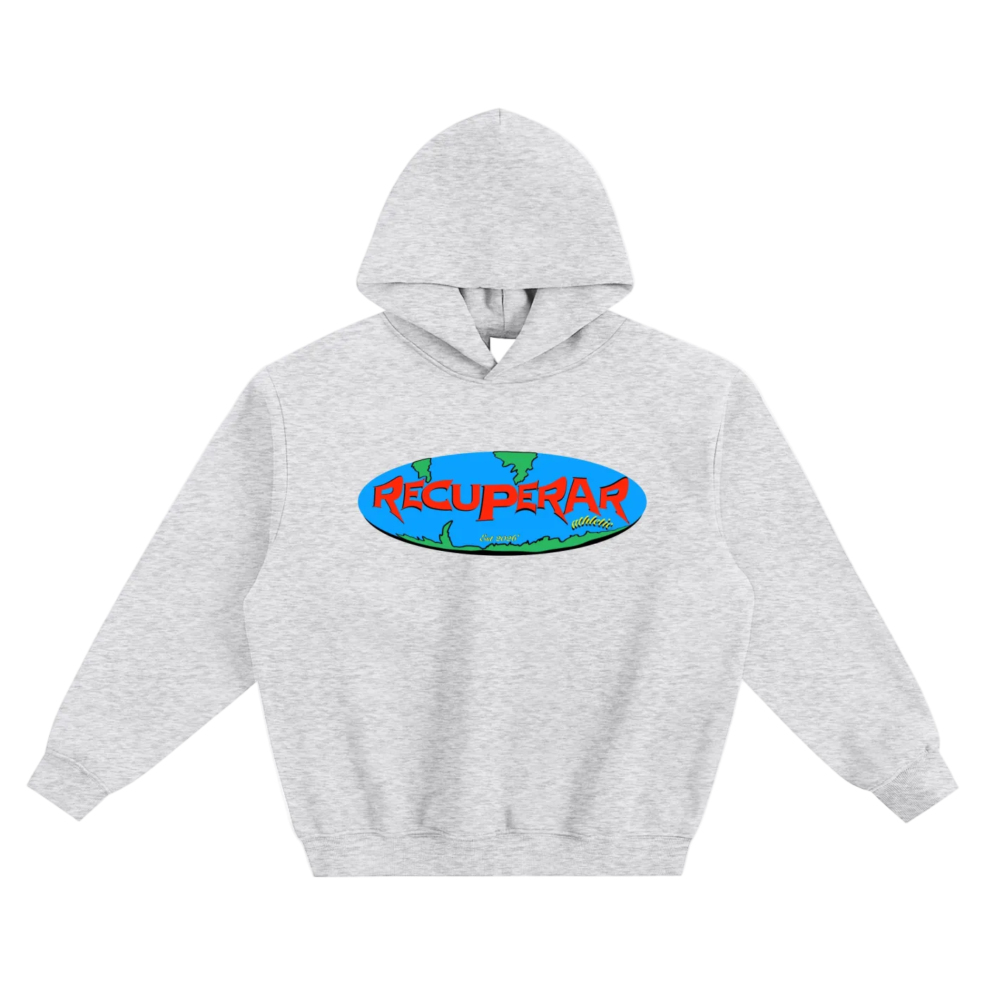 'WORLDWIDE’ Fleeced Boxy Hoodie