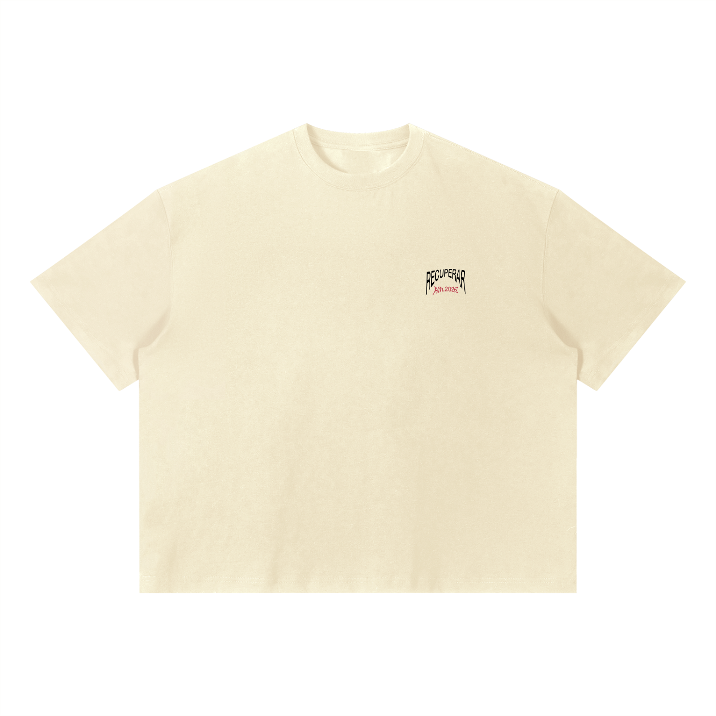 Worldwide T-shirt Apricot (Box fit)