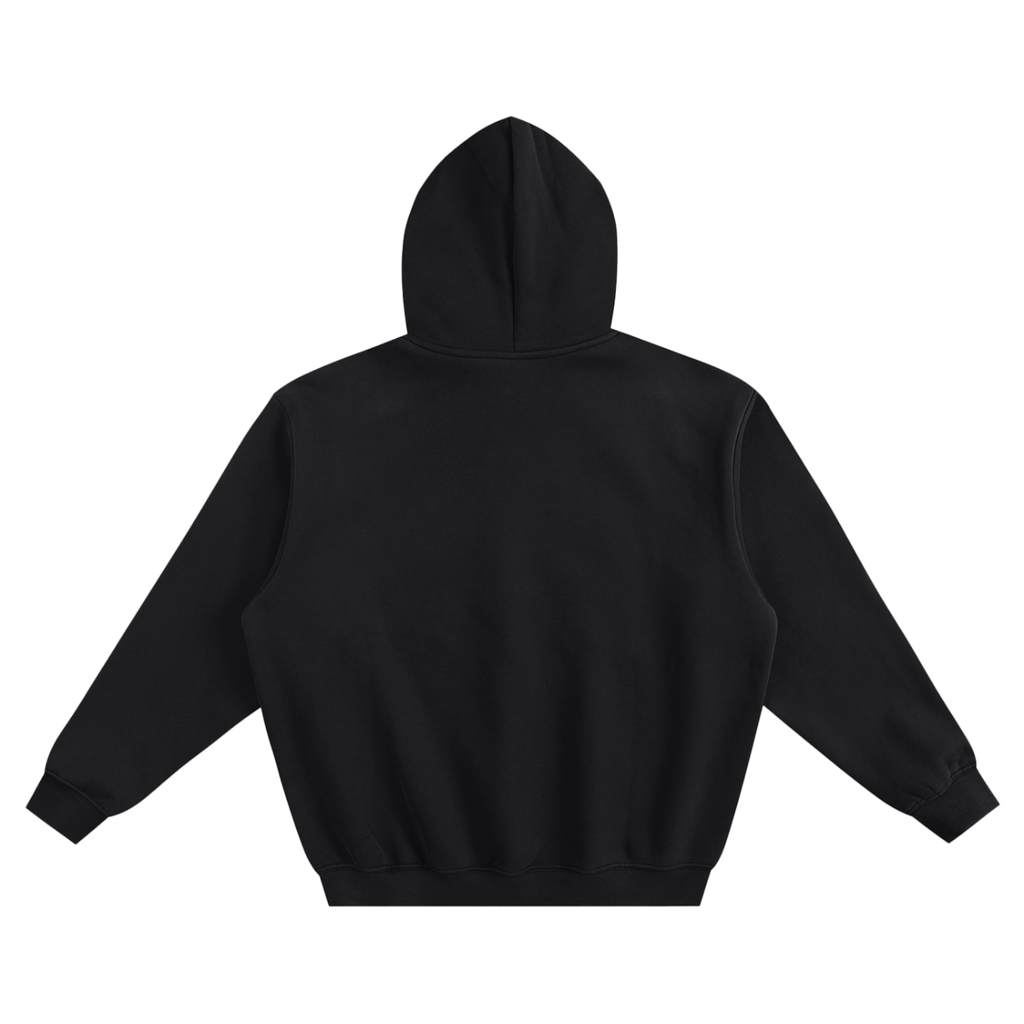 'WORLDWIDE’ Fleeced Boxy Hoodie