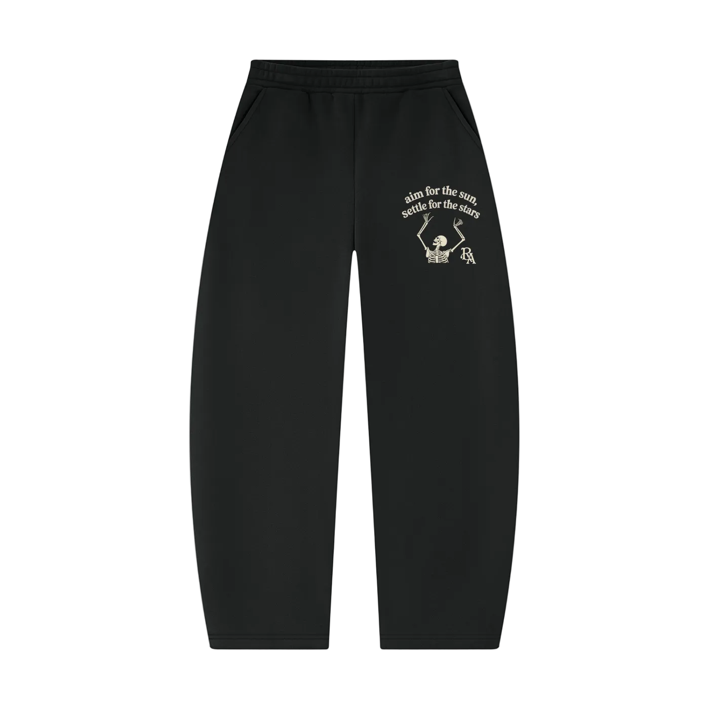 Skeleton Barrel Joggers